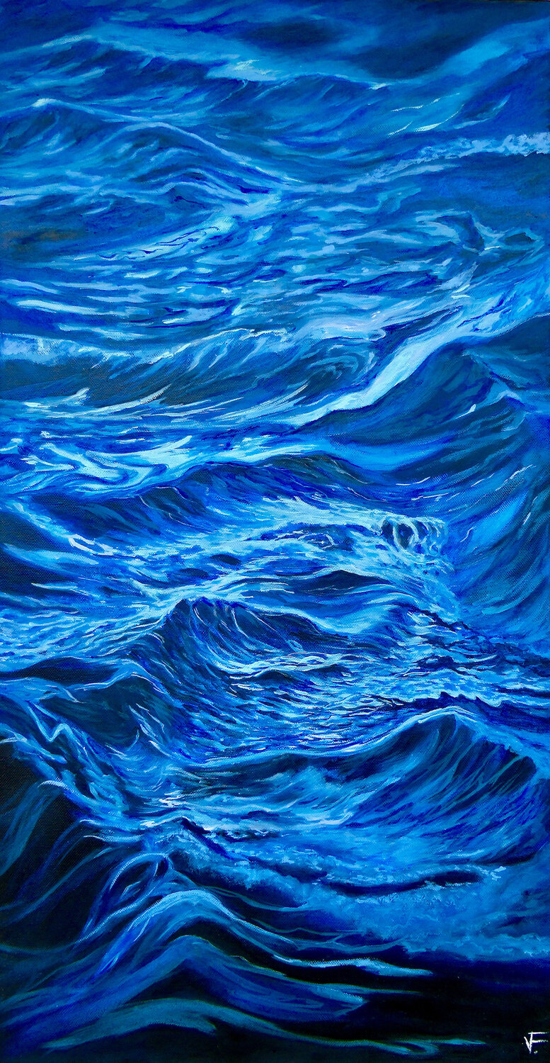 Acqua del oceano. Viktoriya Filipchenko