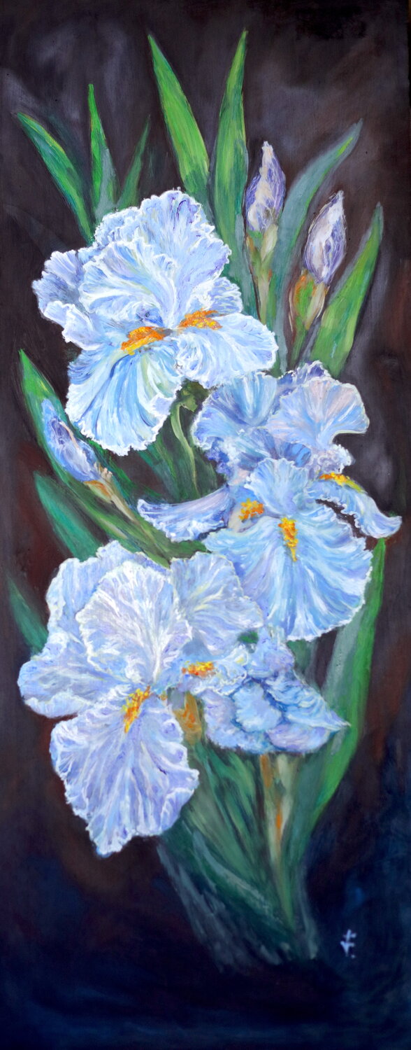 Blu Iris. Viktoriya Filipchenko