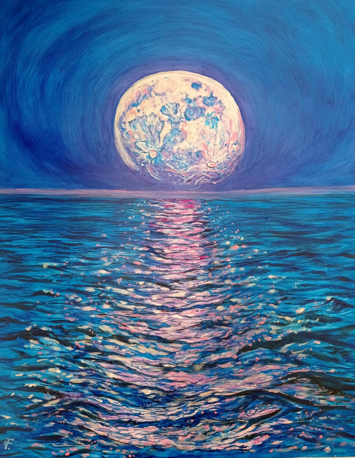 Il riflesso della Luna Rosa. Viktoriya Filipchenko