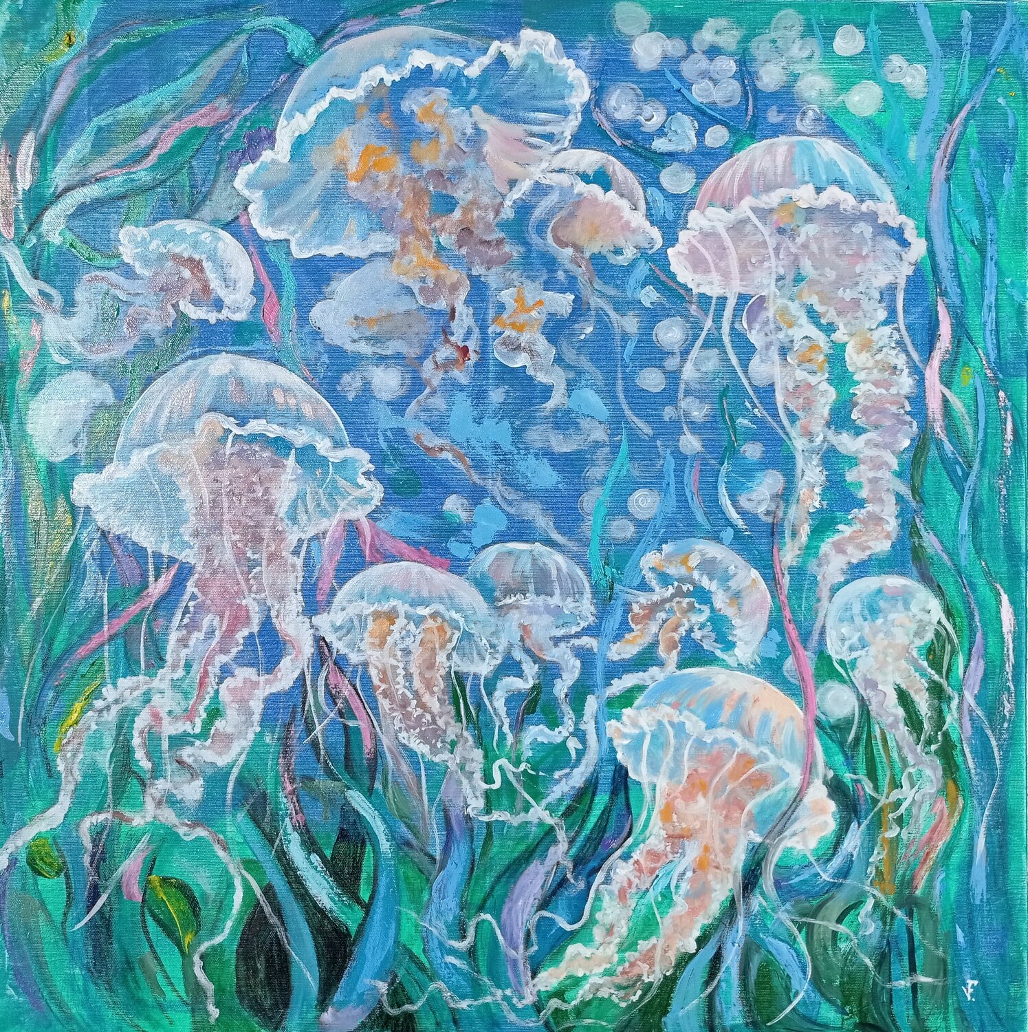 Le meduse bianche. Viktoriya Filipchenko