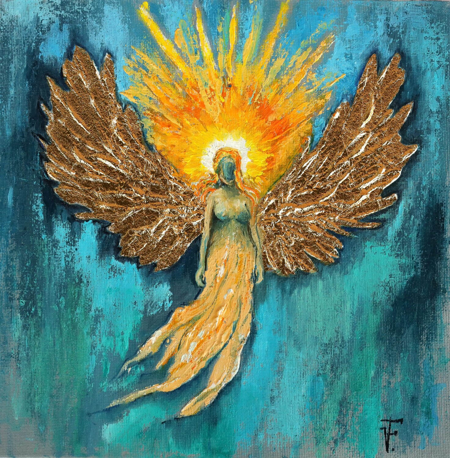 L'Angelo custode. Viktoriya Filipchenko