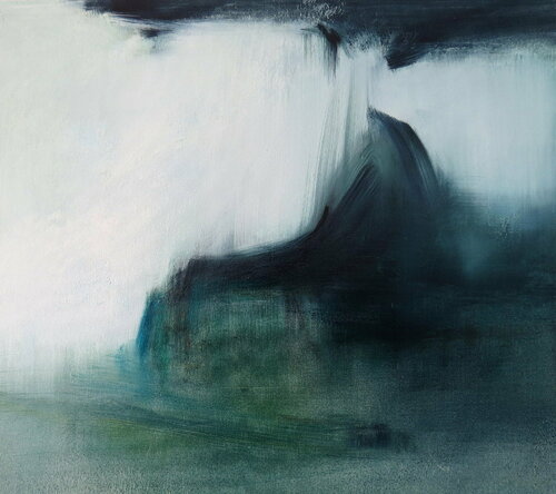 Held by the wave de Marianne Gabriel, Pintura a la venta en Singulart