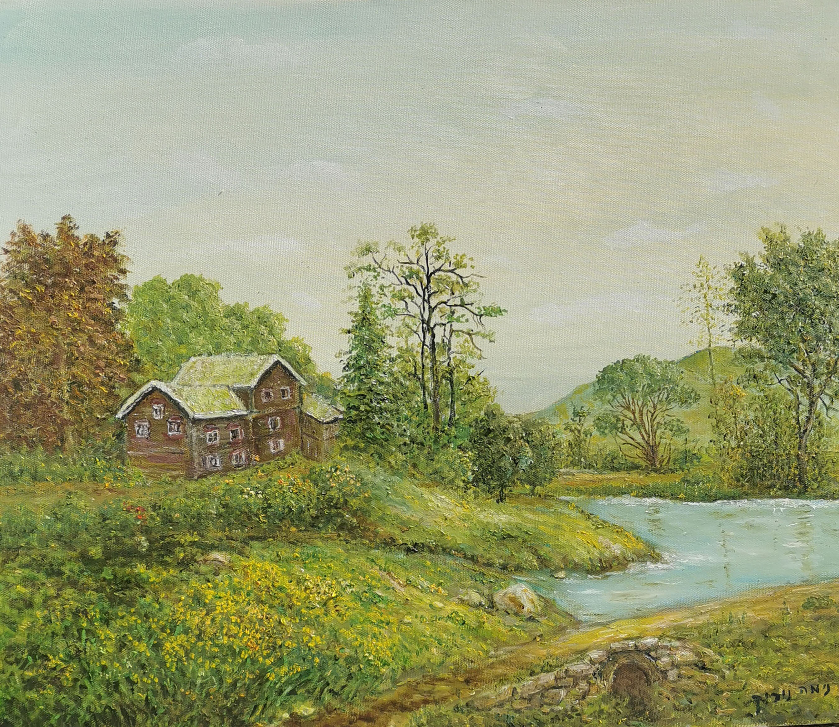 Thema skandinavisch Gemälde