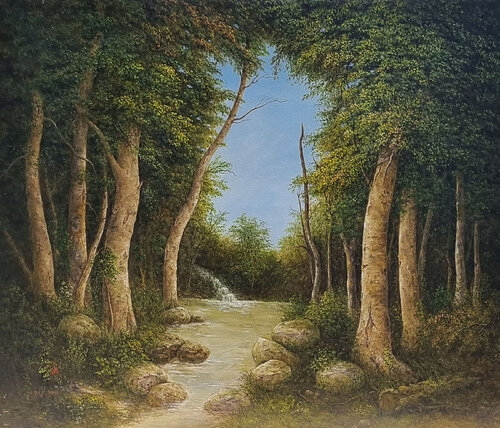 Creek van nima novik, Schilderij te koop op Singulart