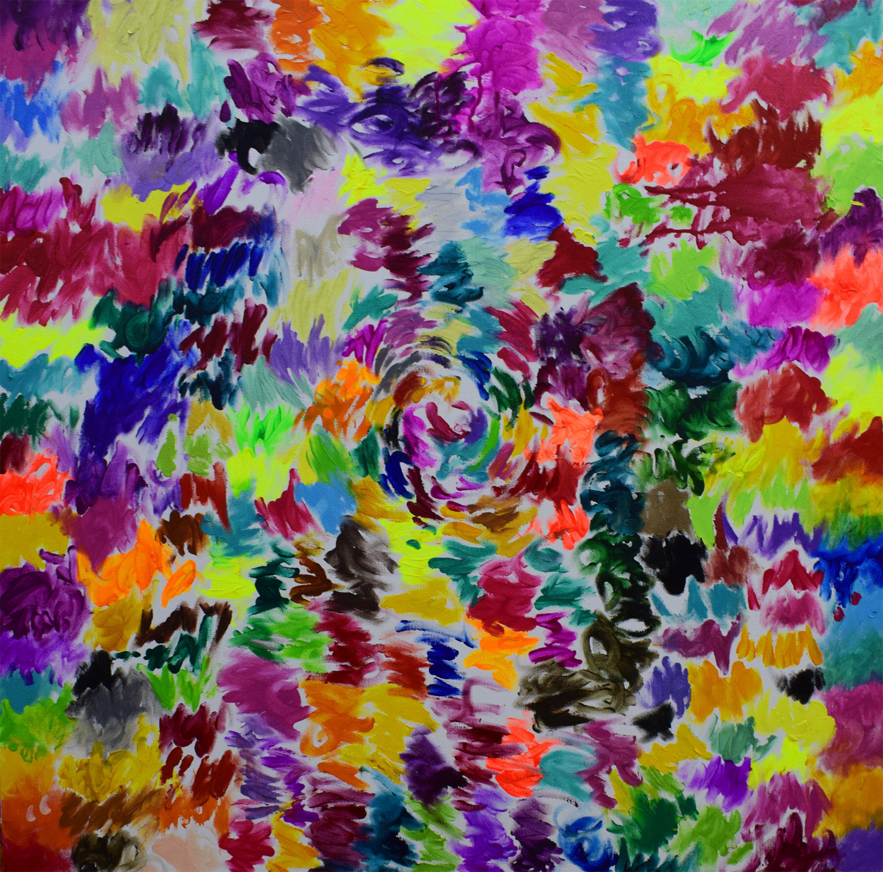 Thema phulkari Gemälde