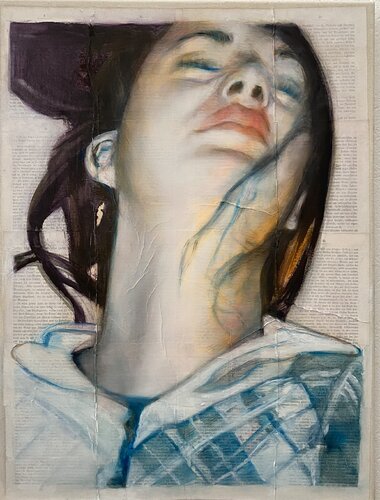 Andacht by Gudrun Eleonore Siegmund, Painting for Sale on Singulart