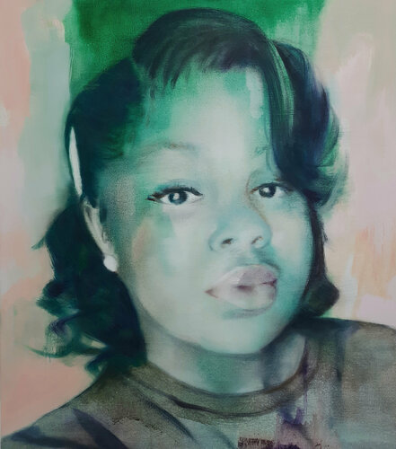 Breonna Taylor von Gudrun Eleonore Siegmund, Malerei kaufen auf Singulart