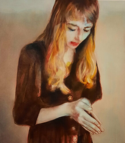 Sun in scorpion di Gudrun Eleonore Siegmund, Pittura in vendita su Singulart