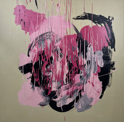 Where the Wild Roses Grow van Karoliina Lehtinen, Schilderij te koop op Singulart