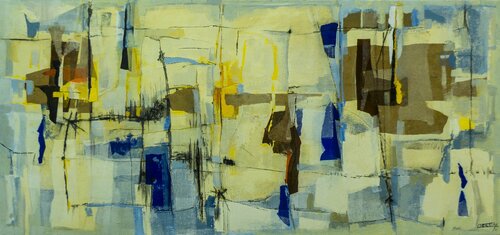 Fragmentos 19 by Pedro Carrasco, 회화 for Sale on Singulart