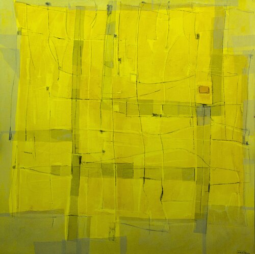 Amarillo 2 by Pedro Carrasco, 회화 for Sale on Singulart