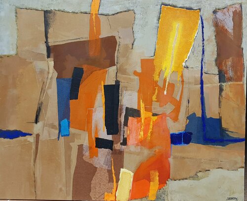 Desierto 3 di Pedro Carrasco, Pittura in vendita su Singulart