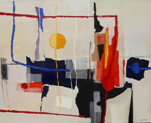 Zig-Zag 3 di Pedro Carrasco, Pittura in vendita su Singulart