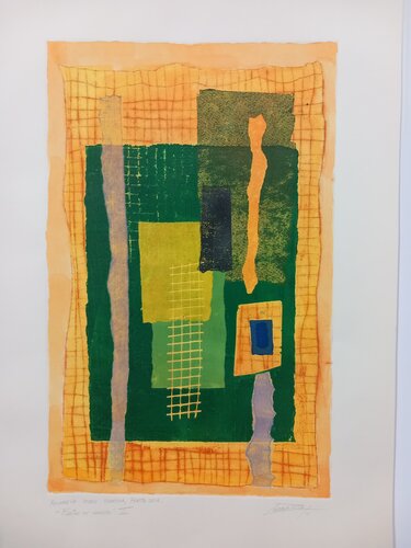 Fiesta de Agosto 2 van Pedro Carrasco, Werk op papier te koop op Singulart