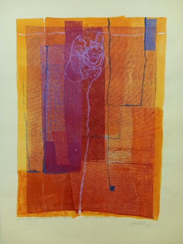 Jazz  Ben Webster y Coleman van Pedro Carrasco, Werk op papier te koop op Singulart