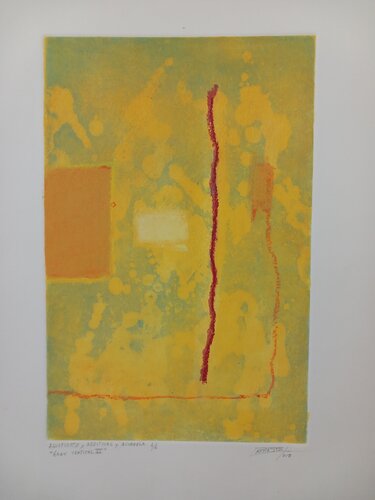 Gran Vertical 6 by Pedro Carrasco, Work on Paper for Sale on Singulart