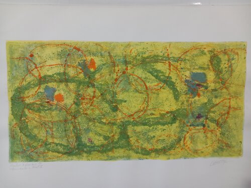Recordando a Monet 10 by Pedro Carrasco, Work on Paper for Sale on Singulart