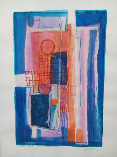 Ventana al mar 5 by Pedro Carrasco, 종이 for Sale on Singulart