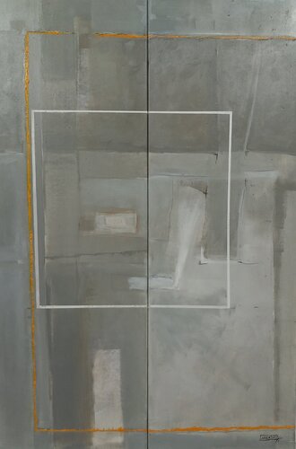 Blanco sobre blanco 1 van Pedro Carrasco, Schilderij te koop op Singulart