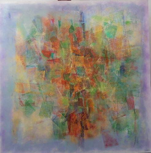Fragmentos 6 di Pedro Carrasco, Pittura in vendita su Singulart