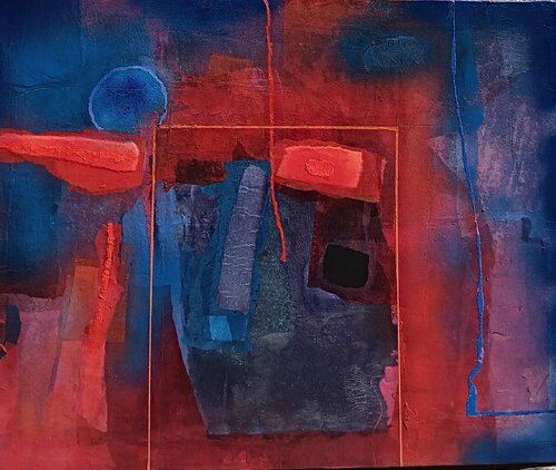 Es, It is, 2024-17 by Pedro Carrasco, 회화 for Sale on Singulart