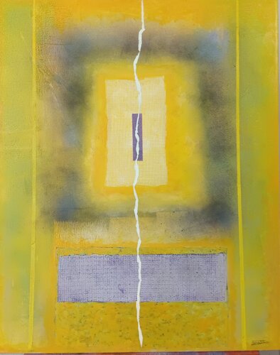 Ventana para la meditación 1 von Pedro Carrasco, Malerei kaufen auf Singulart
