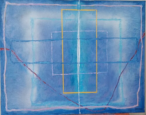 Ventana para la meditación 2 von Pedro Carrasco, Malerei kaufen auf Singulart