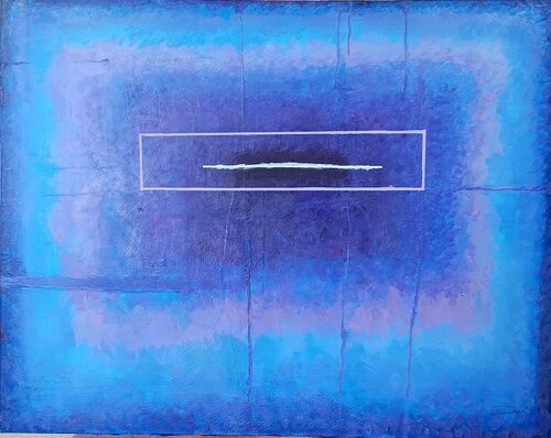 Ventana para la meditación 2 by Pedro Carrasco, Painting for Sale on Singulart
