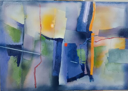 sueños 3 di Pedro Carrasco, Pittura in vendita su Singulart