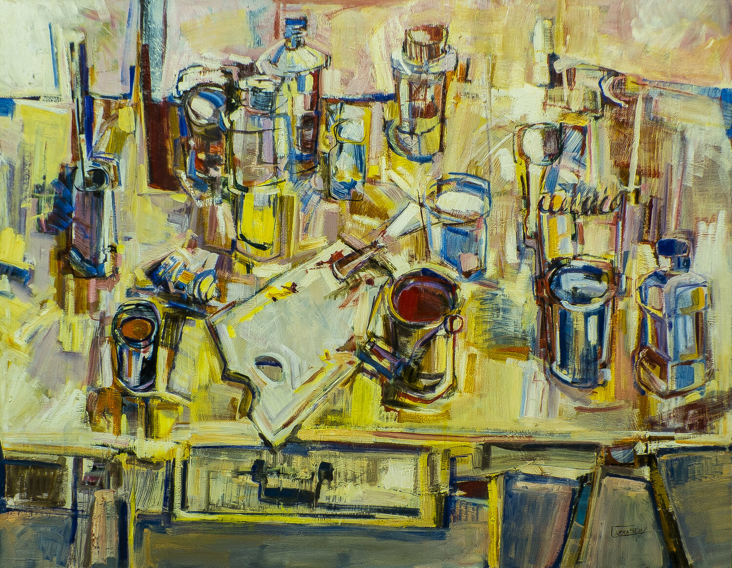 Mesa de trabajo III Pedro Carrasco
