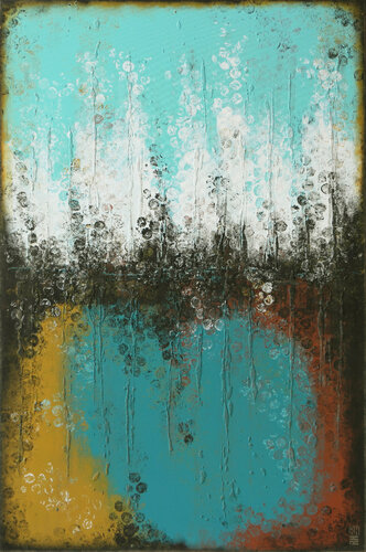 Boiling Bubbles Original XL di Ronald Hunter, Pittura in vendita su Singulart