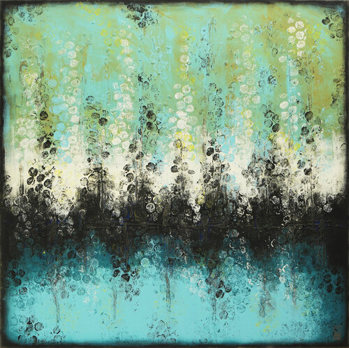 Boiling Bubbles XL di Ronald Hunter, Pittura in vendita su Singulart