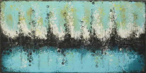 Boiling Bubbles Landscape di Ronald Hunter, Pittura in vendita su Singulart