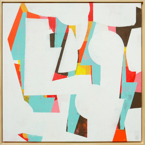 Fractured colorful di Ronald Hunter, Pittura in vendita su Singulart