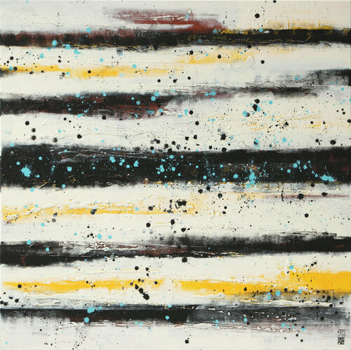 Black Line Pictures di Ronald Hunter, Pittura in vendita su Singulart