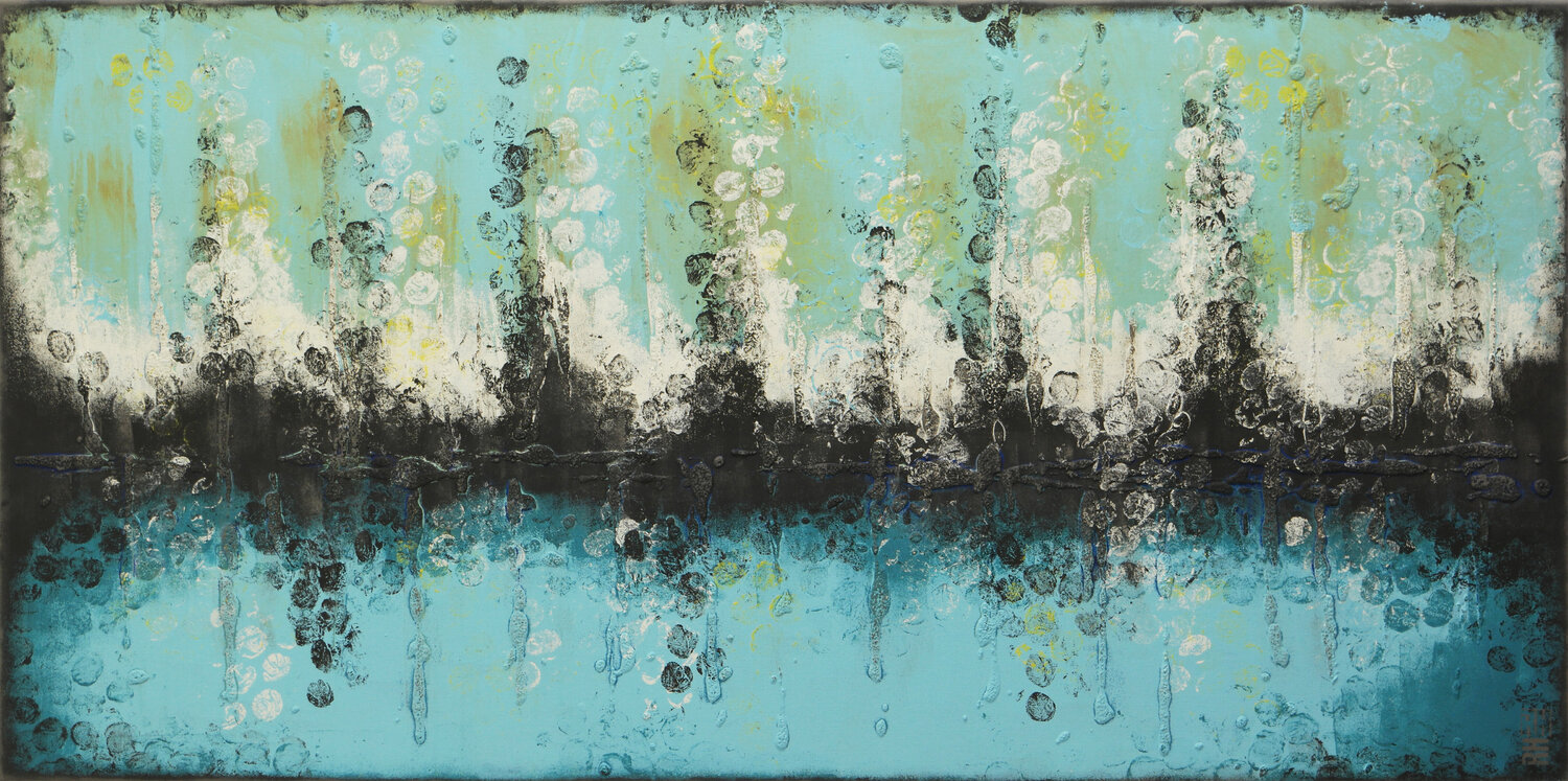 Boiling Bubbles Landscape Ronald Hunter