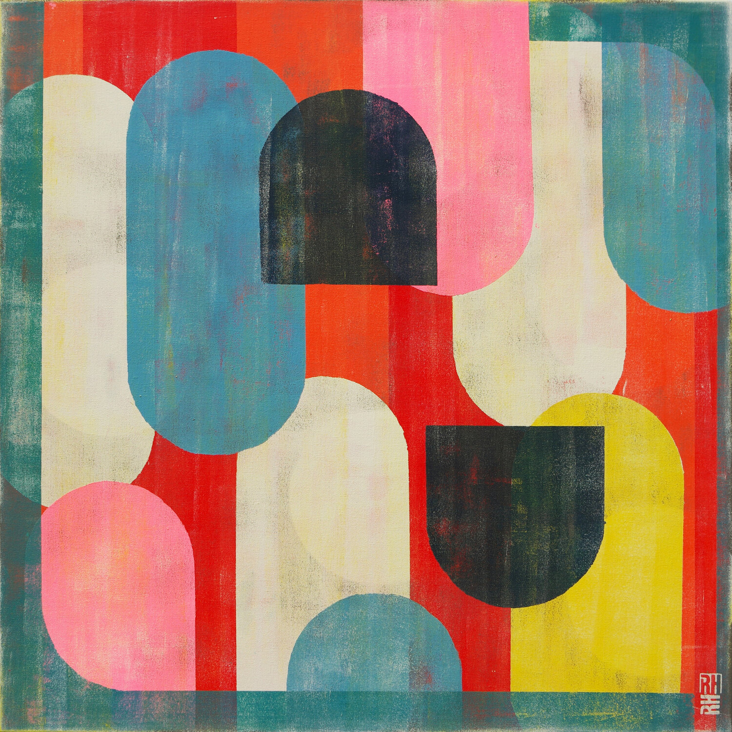 Traffic Full Color pink Ronald Hunter