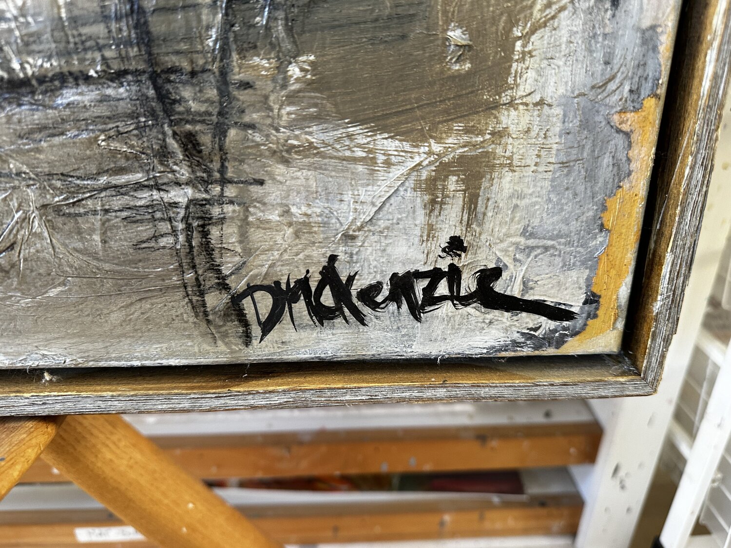 EARTH 15 by Dominique Mc Kenzie (2022) Painting Acrylic, Collage