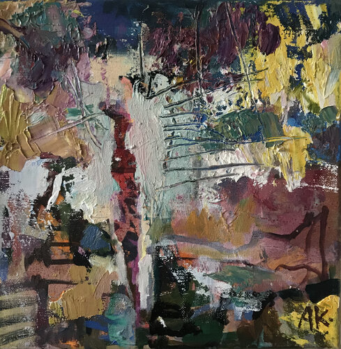 Herzbergvariationen 21 van Andreas Kramer, Schilderij te koop op Singulart