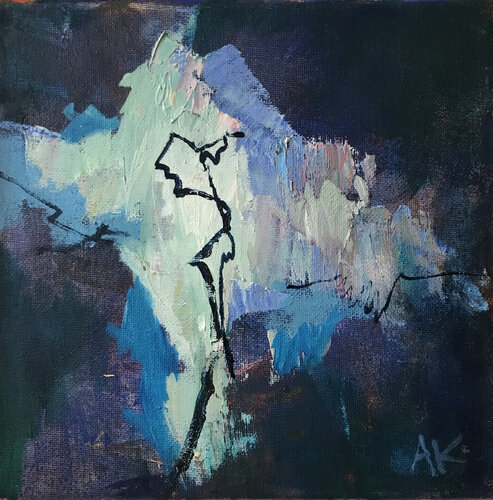 Herzbergvariationen 116 van Andreas Kramer, Schilderij te koop op Singulart