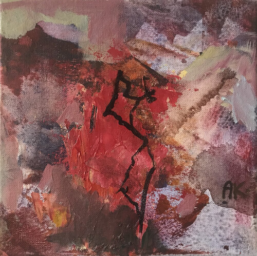 Herzbergvariationen 117 van Andreas Kramer, Schilderij te koop op Singulart