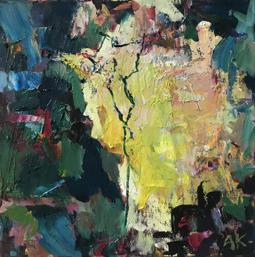 Herzbergszenarien 18 van Andreas Kramer, Schilderij te koop op Singulart