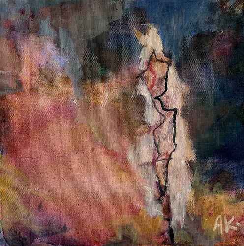 Herzbergszenarien 9 van Andreas Kramer, Schilderij te koop op Singulart