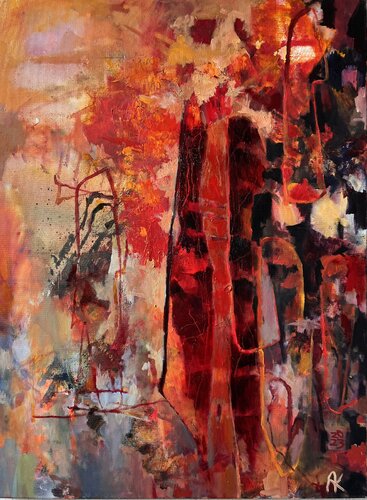 Herzbergklänge 41 von Andreas Kramer, Malerei kaufen auf Singulart