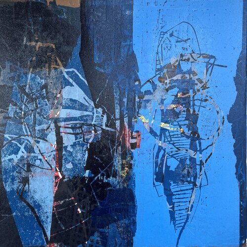 Lebenszeichen 2 by Andreas Kramer, Work on Paper for Sale on Singulart