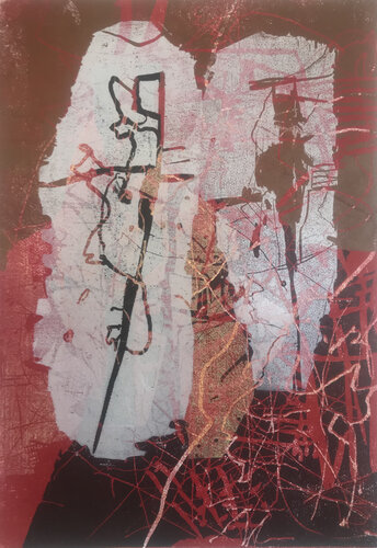 Neue Welten 37 van Andreas Kramer, Werk op papier te koop op Singulart