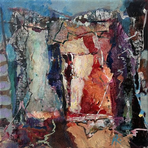 Farbversuchungen 7 van Andreas Kramer, Schilderij te koop op Singulart