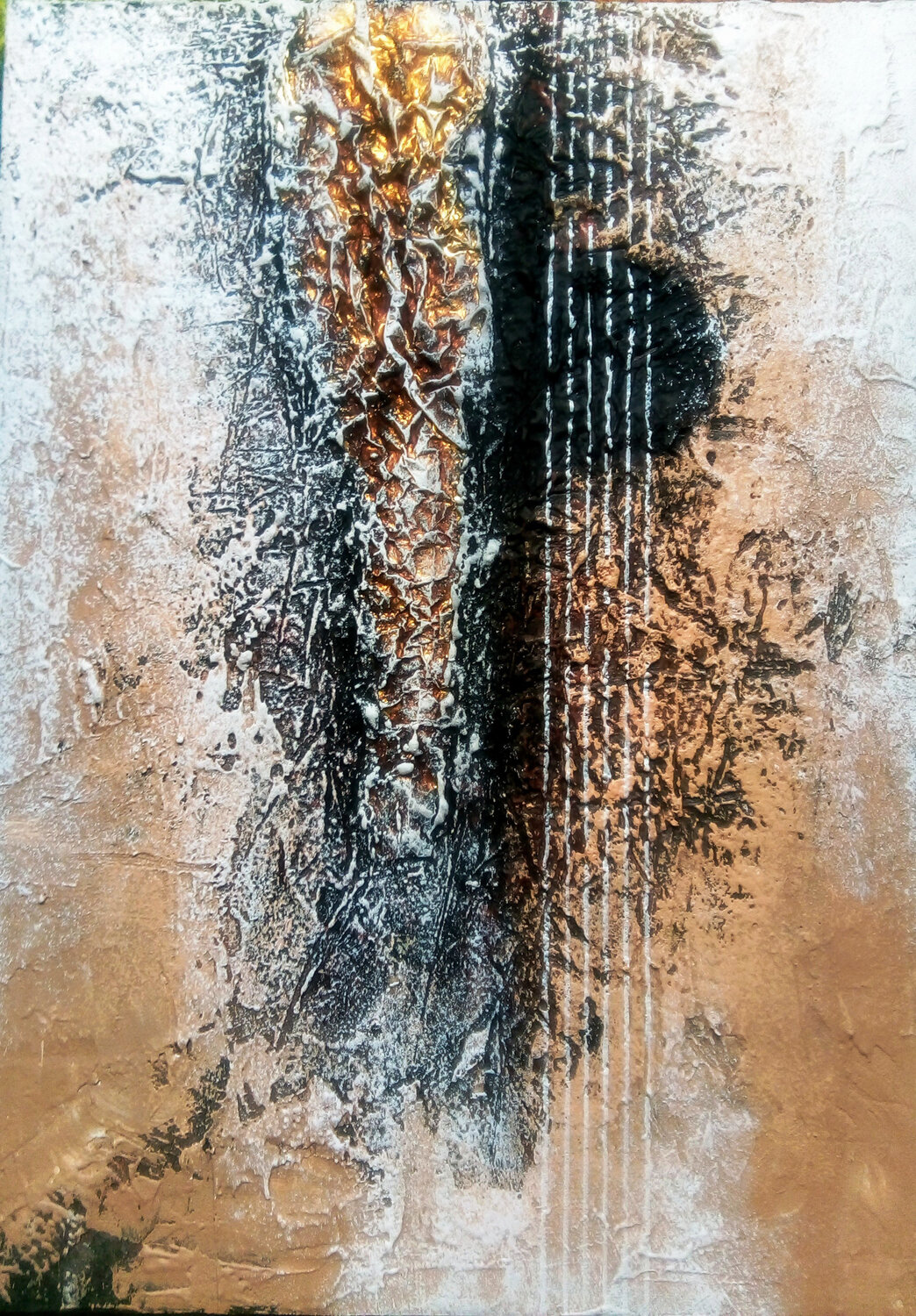 Rhythm Within Solomon Okpurukhre Peinture originale à vendre
