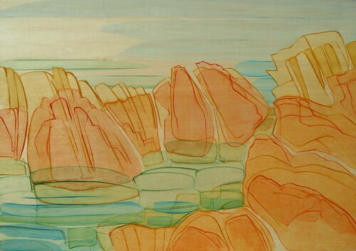 Porto Vecchio von Marie-Louise VanDenAkker, Malerei kaufen auf Singulart