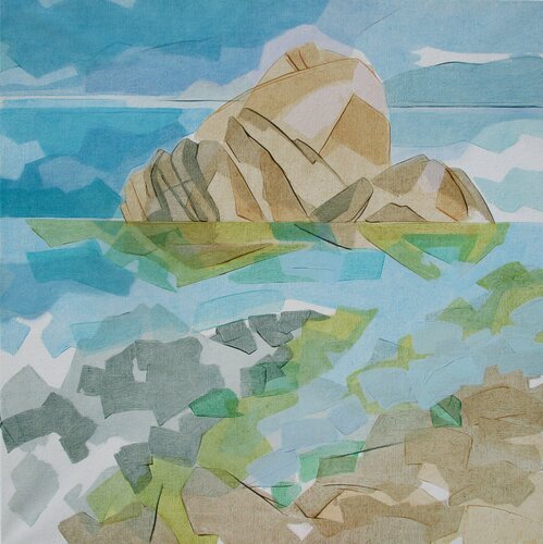 Campomoro II von Marie-Louise VanDenAkker, Malerei kaufen auf Singulart